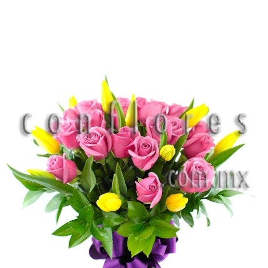 Tulipanes Amarillos CDMX Golden Standard - Florería conflores