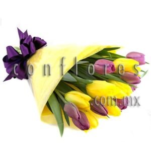 Ramo con tulipanes