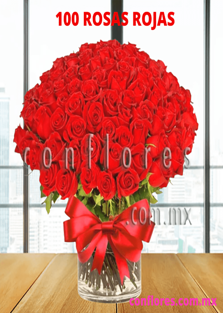 Florería CDMX Envió de Rosas Rojas - Florería conflores