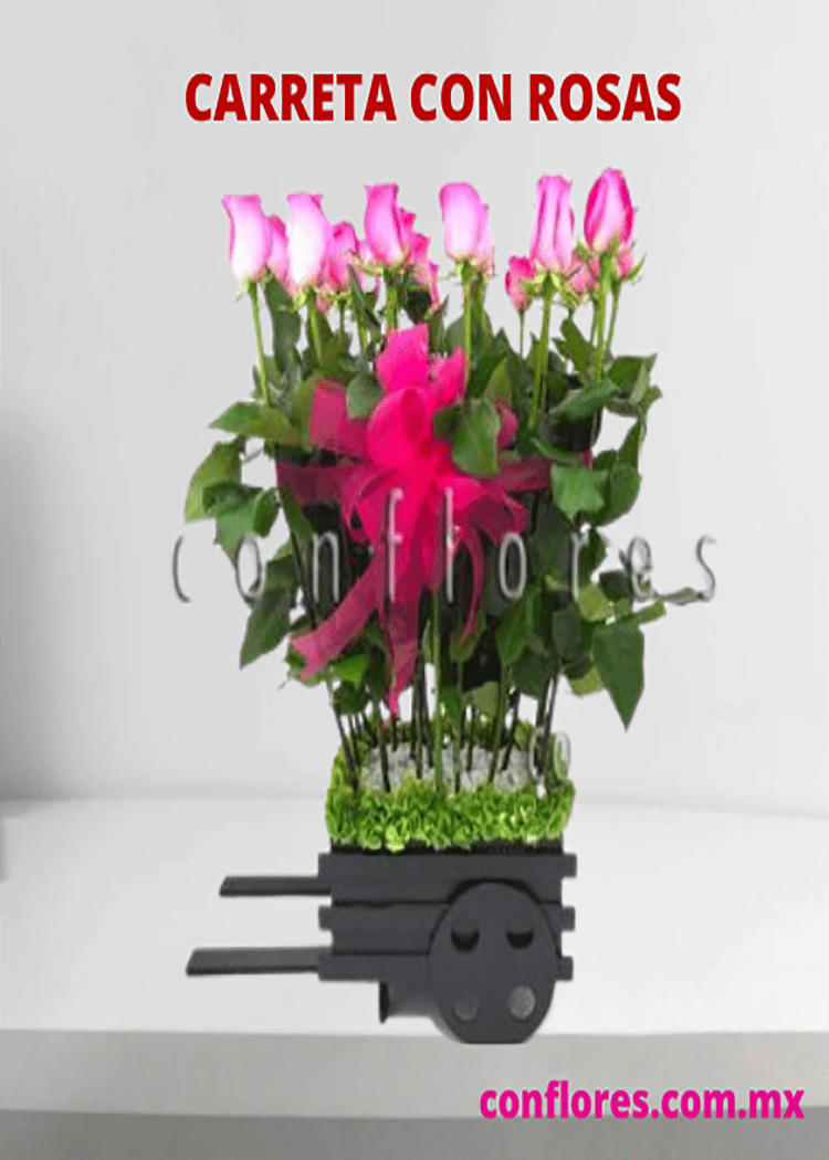 Arreglos con Rosas Dulces Abrazos - Florería conflores