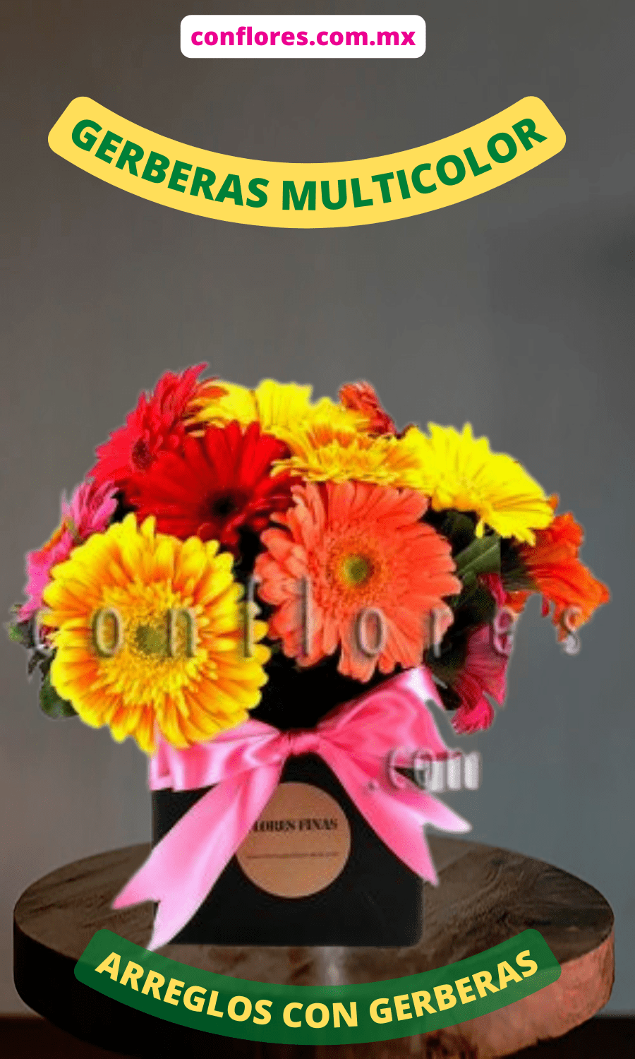 Regalo Floral con Gerberas - Florería conflores