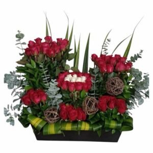 Rosas Rojas en Benito Juárez Rojo Love