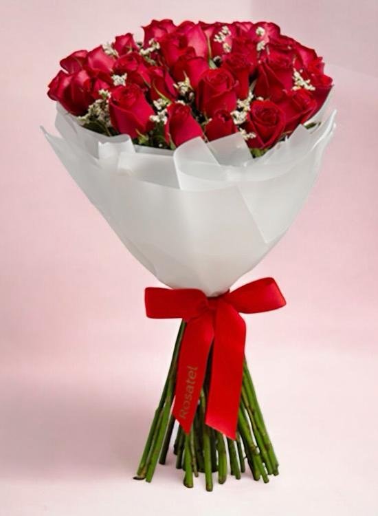 Amor Mio Con Rosas Rojas