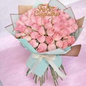 Envía 50 Rosas Rosa a Domicilio CDMX