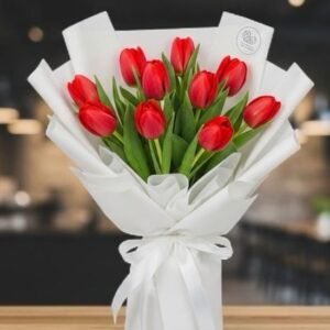 Ramo de Tulipanes Rojo