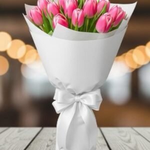 Ramo de Tulipanes Rosas