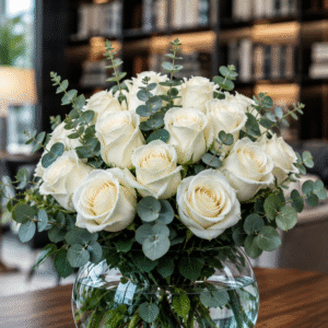 Arreglo de Rosas Blancas Amor