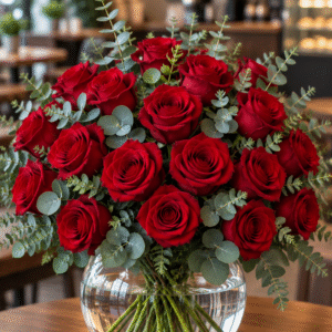 Arreglo de Rosas Rojas Dulces Instantes 14 de Febrero