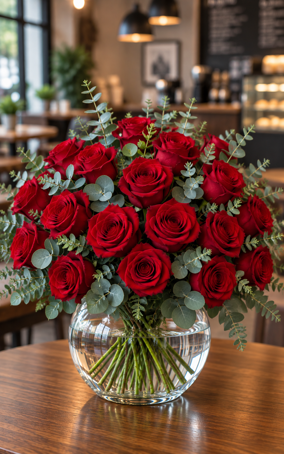 Arreglo de Rosas Rojas Dulces Instantes 14 de Febrero