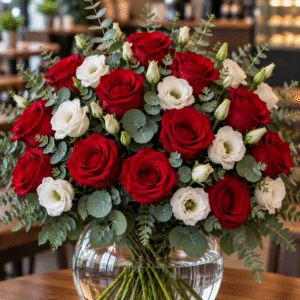 Arreglo de Rosas Rojas Como Amigos